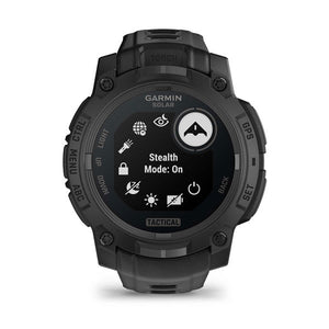 Instinct® 3 – 45 mm, Solar, Tactical Edition, Sort med sort rem