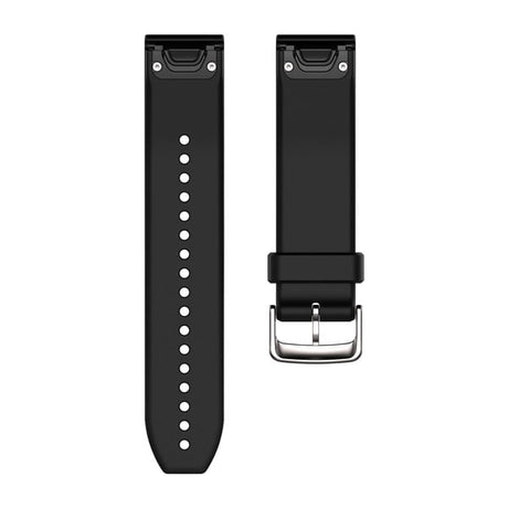 QuickFit® 22 urremme, Sort/Sølv silikone