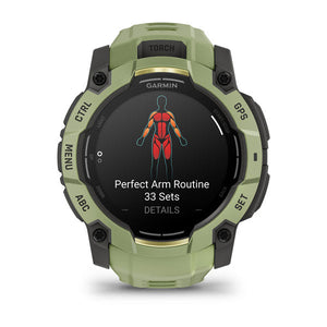 Instinct® 3 – 50 mm, AMOLED, Fern Green med Fern Green rem