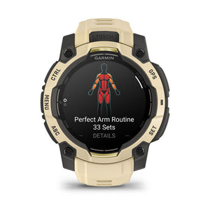 Instinct® 3 – 45 mm, AMOLED, Citrine med Citrine rem