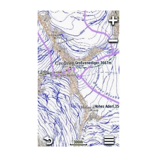 microSD™/SD™ kort: Garmin Alpenvereinskarten v4