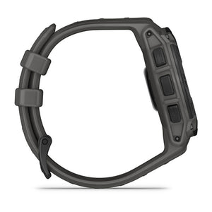 Instinct® E – 45 mm, Sort med Charcoal rem