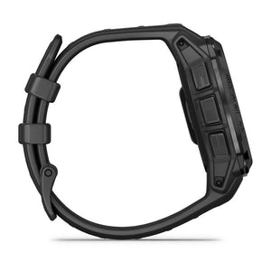 Instinct® 3 – 45 mm, Solar, Tactical Edition, Sort med sort rem