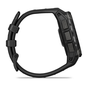 Instinct® 3 – 45 mm, AMOLED, Sort med sort rem