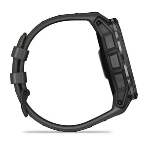 Instinct® 3 – 50 mm, AMOLED, Sort med Charcoal rem