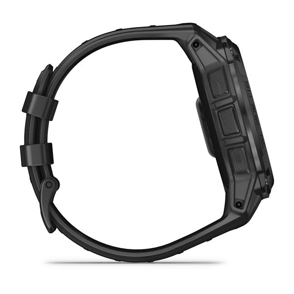 Instinct® 3 – 50 mm, AMOLED, Tactical Edition, Sort med sort rem