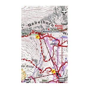 microSD™/SD™ kort: Garmin Alpenvereinskarten v4