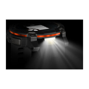 Instinct® 3 – 45 mm, Solar, Sort med sort rem
