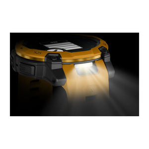 Instinct® 3 – 45 mm, Solar, Sunburst med Sunburst/Grey rem