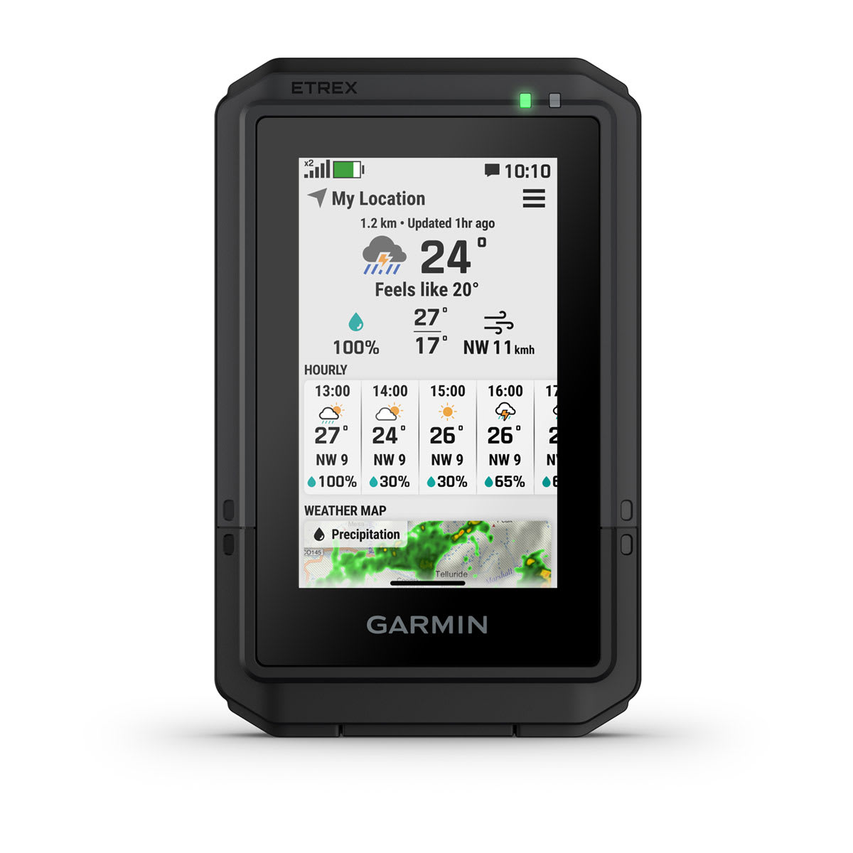 eTrex® Touch, Håndholdt GPS med touchscreen og forudindlæste kort