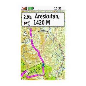 MicroSD™/SD™ kort: TOPO Sweden v7 PRO