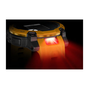 Instinct® 3 – 45 mm, Solar, Sunburst med Sunburst/Grey rem