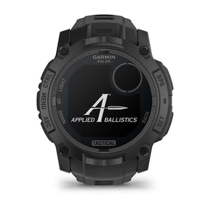 Instinct® 3 – 50 mm, Solar, Tactical Edition, Sort med sort rem
