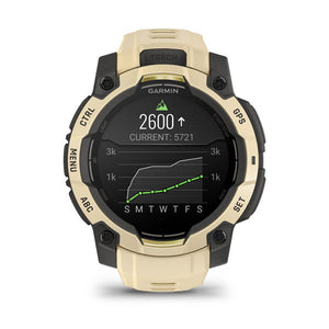 Instinct® 3 – 45 mm, AMOLED, Citrine med Citrine rem