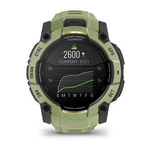 Instinct® 3 – 50 mm, AMOLED, Fern Green med Fern Green rem