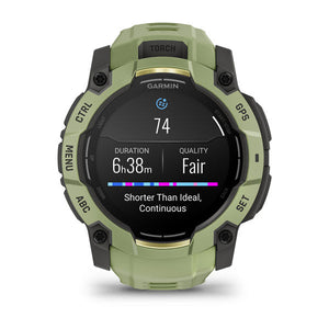 Instinct® 3 – 50 mm, AMOLED, Fern Green med Fern Green rem