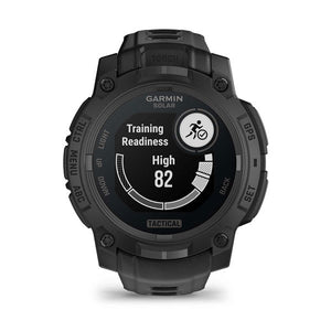 Instinct® 3 – 45 mm, Solar, Tactical Edition, Sort med sort rem