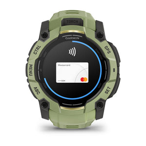 Instinct® 3 – 50 mm, AMOLED, Fern Green med Fern Green rem