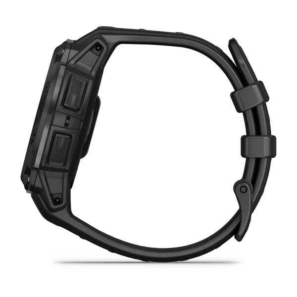 Instinct® 3 – 45 mm, Solar, Tactical Edition, Sort med sort rem