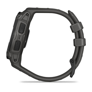 Instinct® E – 45 mm, Sort med Charcoal rem