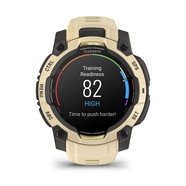 Instinct® 3 – 45 mm, AMOLED, Citrine med Citrine rem