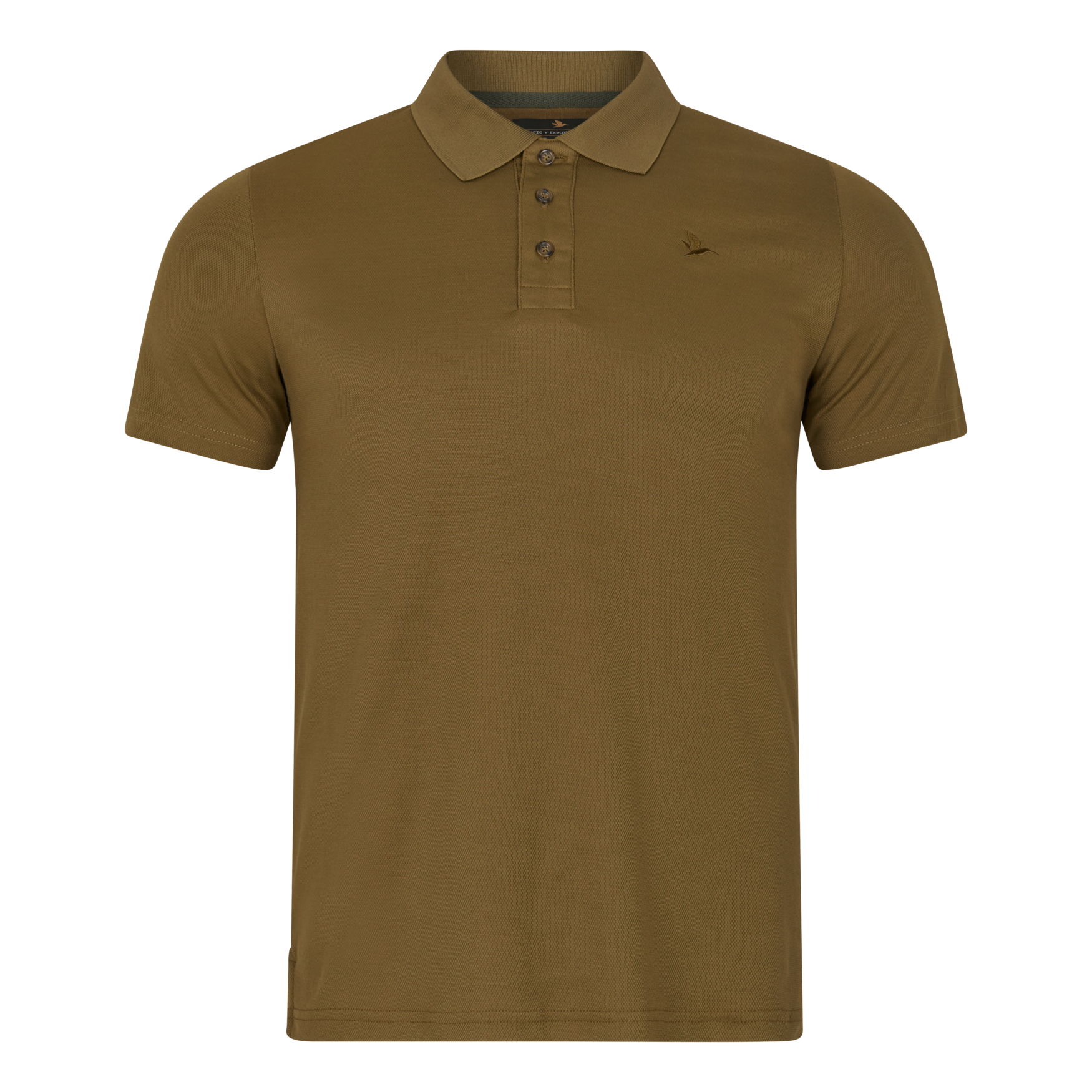 Pembroke Polo T-Shirt - Military Olive - Seeland
