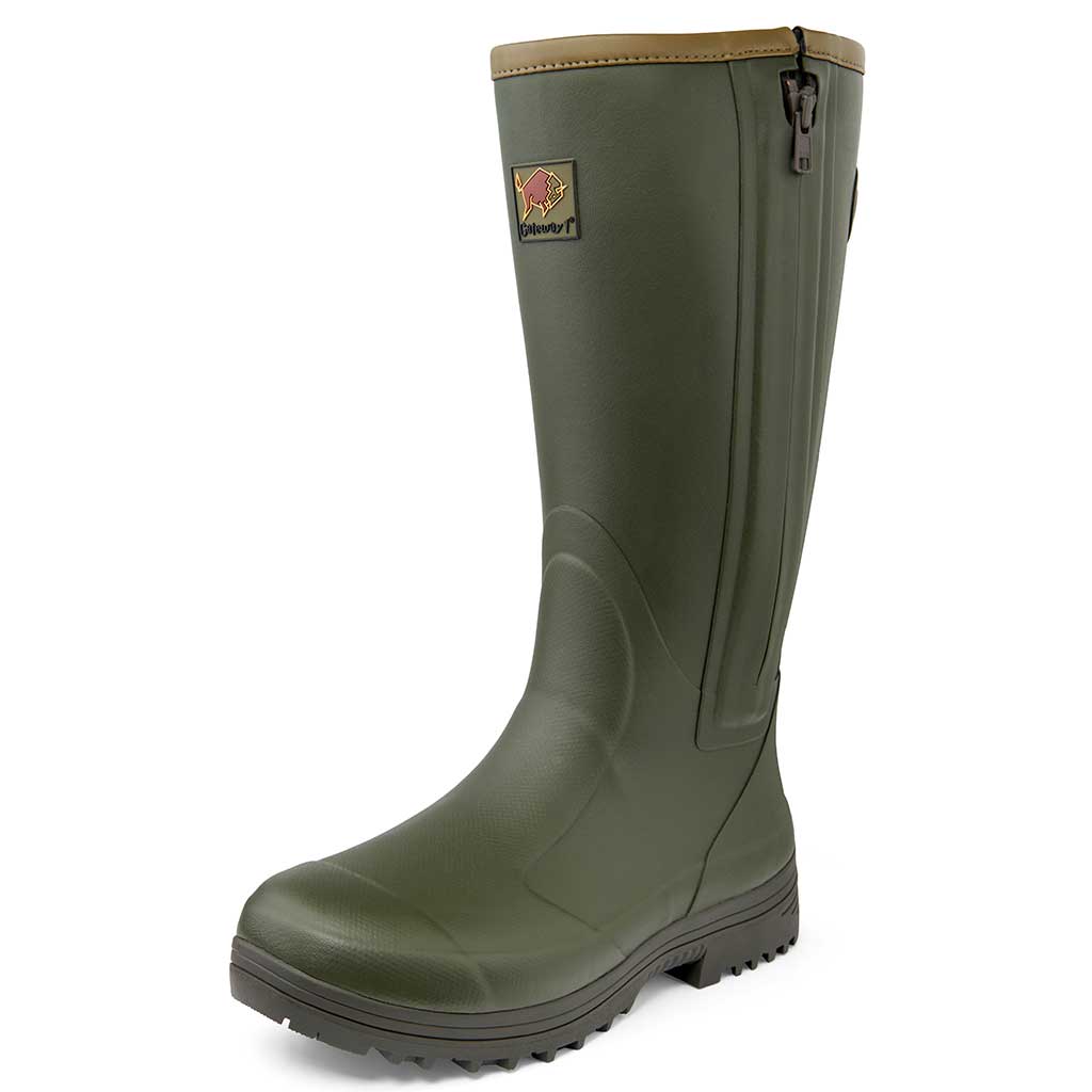 Str. 48 - Gateway1 Pheasant Game 18" 5mm side-zip - Dark Olive - Ombytningsvare