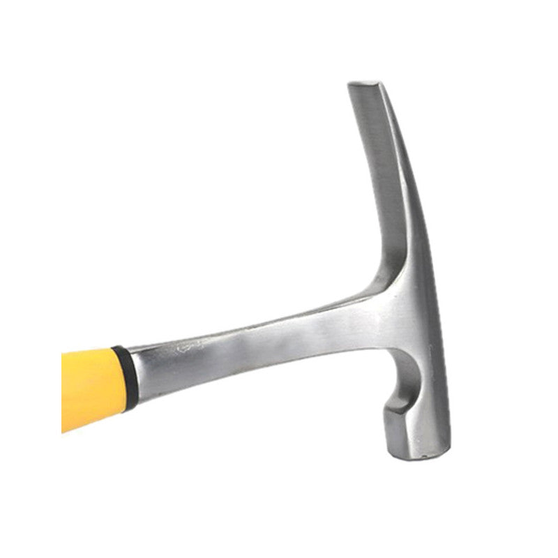 Stainless Steel Rock Pick Hammer - FLAT HEAD