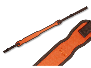 CZ-riffelrem - Orange Nylon/gummibelægning