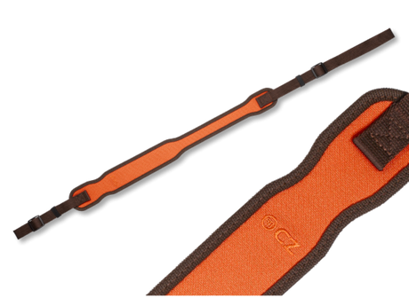 CZ-riffelrem - Orange Nylon/gummibelægning