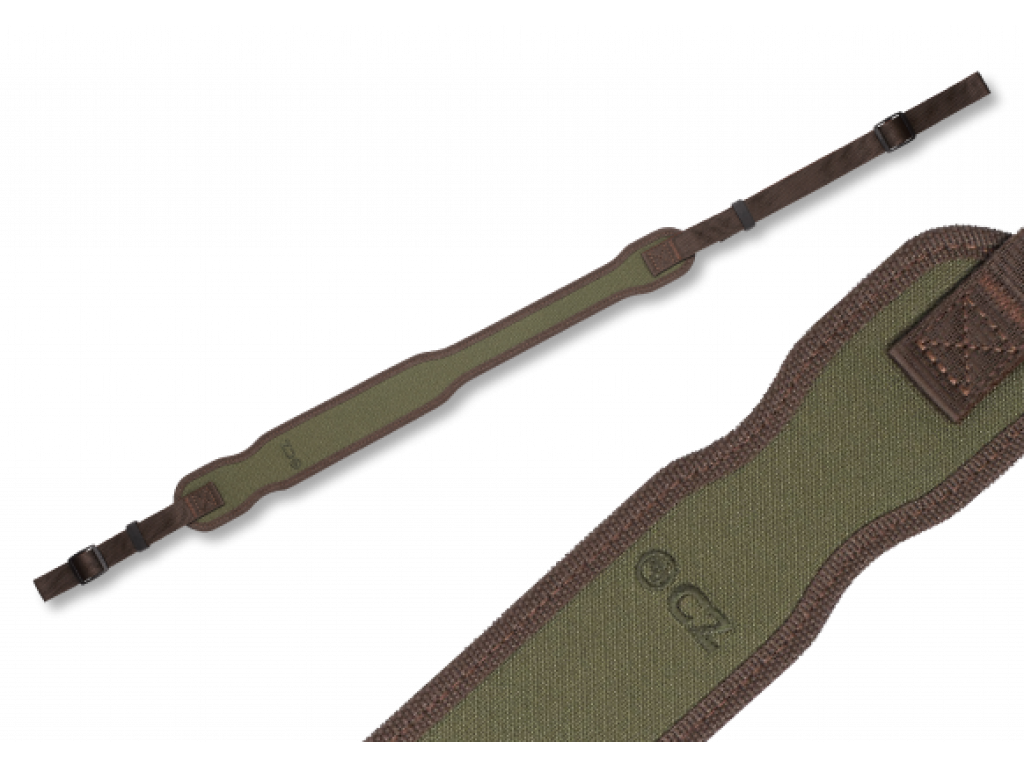 CZ-riffelrem - Grøn Nylon/gummibelægning