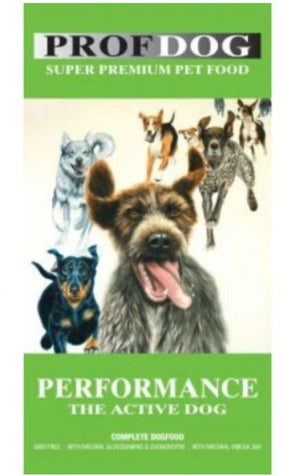 Hundefoder Performance Aktive Hunde 12 kg