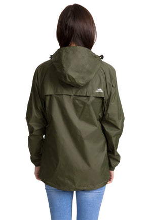 Str. XXS - Qikpac Female Jkt - Moss - Trespass - Ombytningsvare