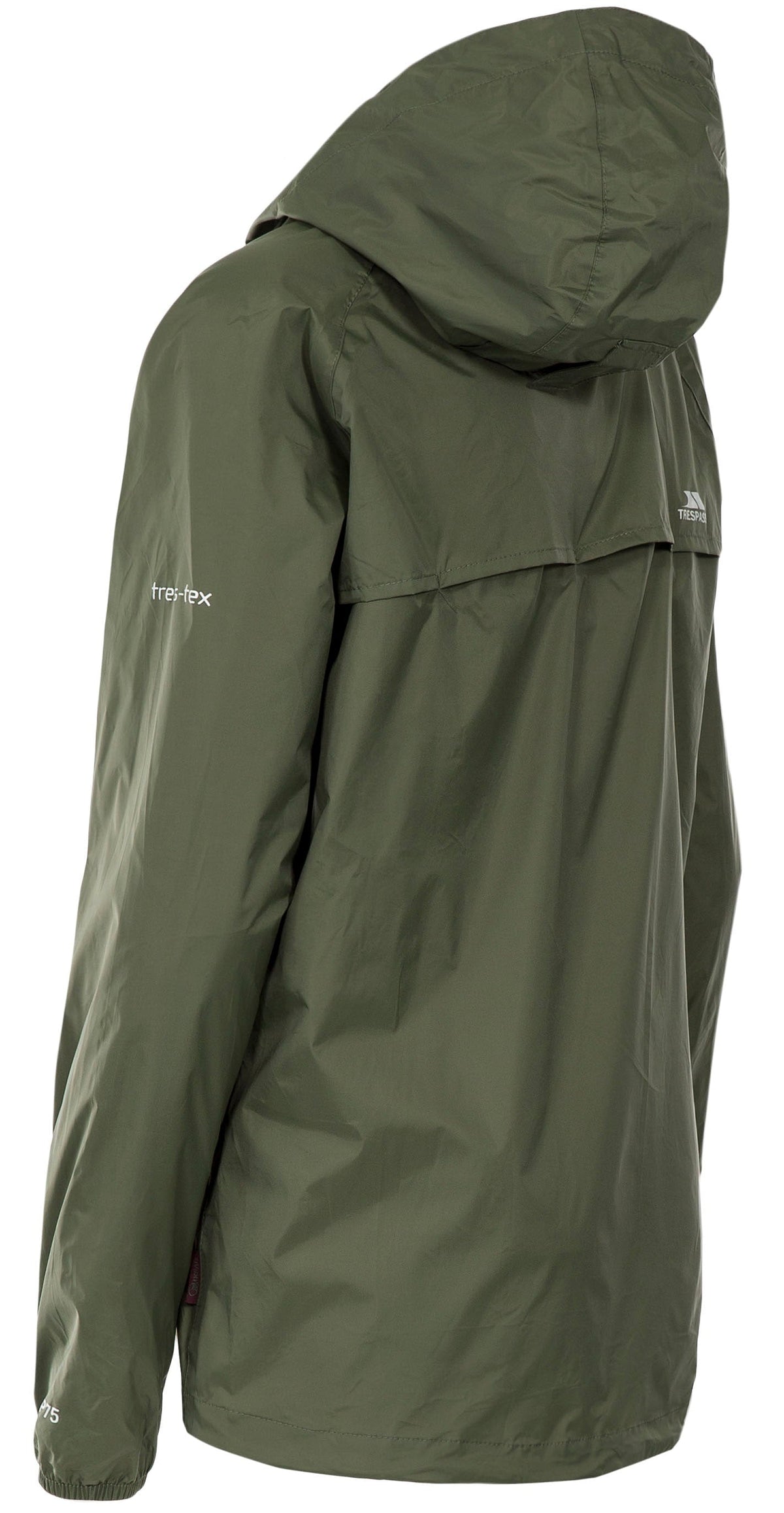 Str. XXS - Qikpac Female Jkt - Moss - Trespass - Ombytningsvare