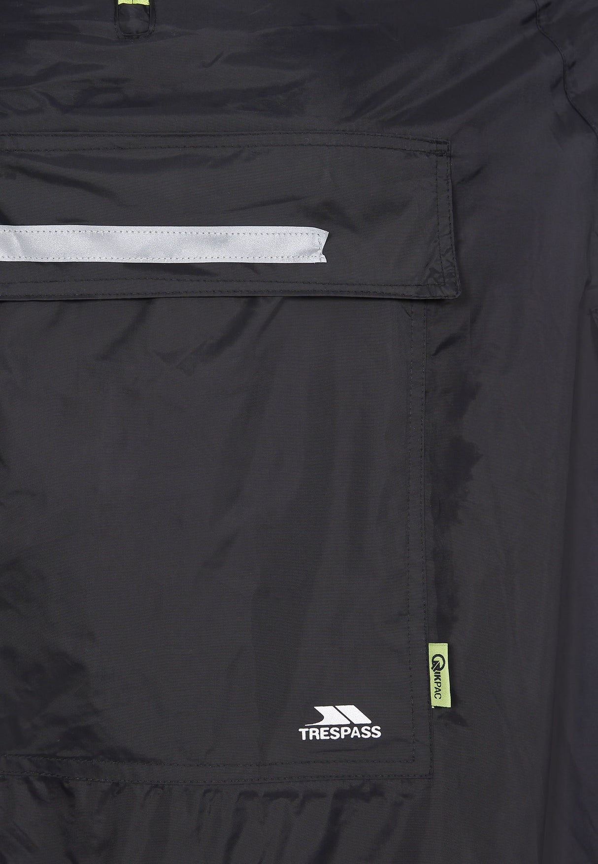 Qikpac Poncho - Black - Trespass
