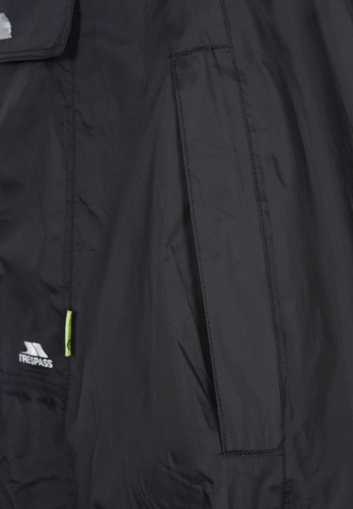 Qikpac Poncho - Black - Trespass