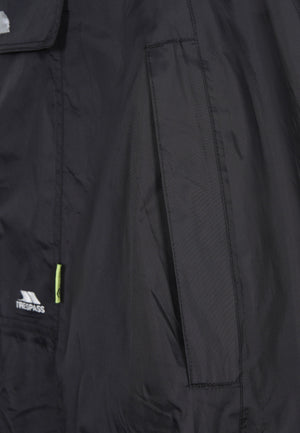 Qikpac Poncho - Black - Trespass