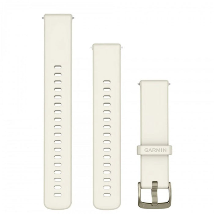 Quick Release remme (18 mm), Bone silikone, Lunar Gold Hardware 1