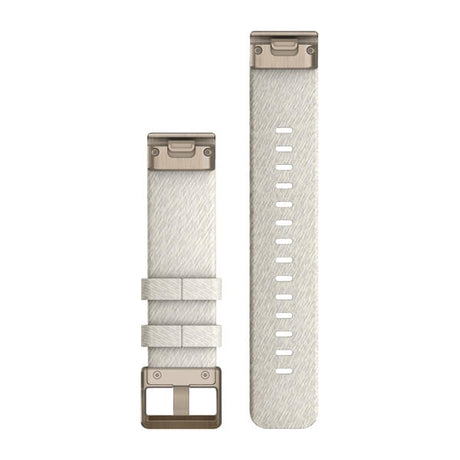 QuickFit® 20 urremme, Crememeleret nylon, Cream Gold hardware