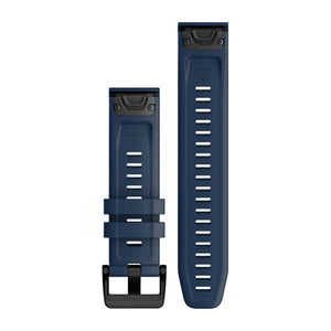 QuickFit® 22 urremme, Captain Blue, sort hardware i rustfrit stål
