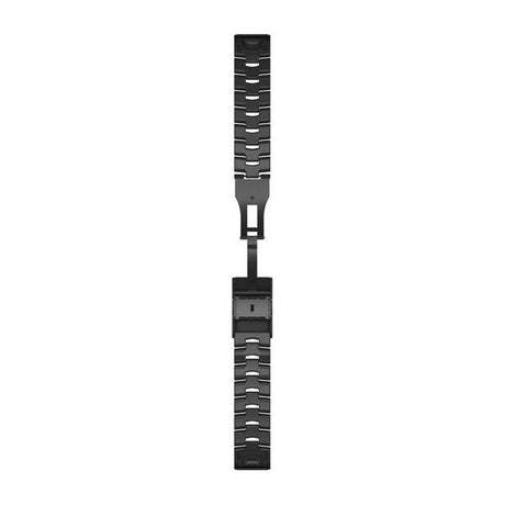 QuickFit® 22 urremme, Ventileret titaniumlænke, Carbon Grey DLC-belægning