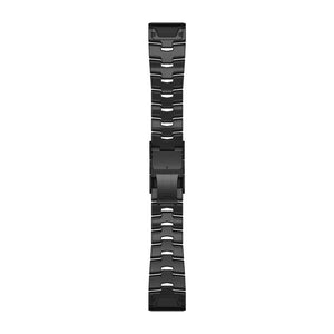 QuickFit® 26 urremme, Ventileret titaniumlænke, Carbon Grey DLC-belægning