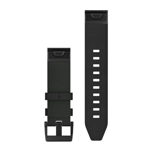 QuickFit® 22 urremme, Sort læder