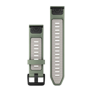 QuickFit® 20 remme, Willow/Fog Grey silikone
