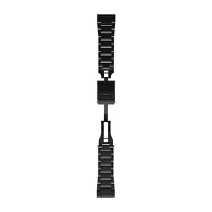 QuickFit® 26 remme, carbon-grå DLC-titanium