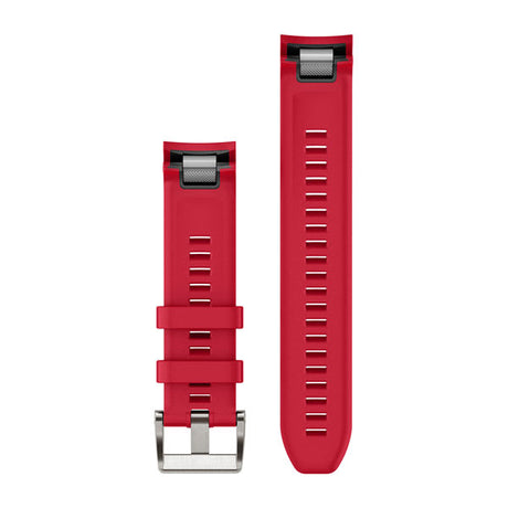 QuickFit® 22 urremme, Plasma Red silikonerem