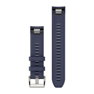QuickFit® 22 urremme, Navy silikonerem