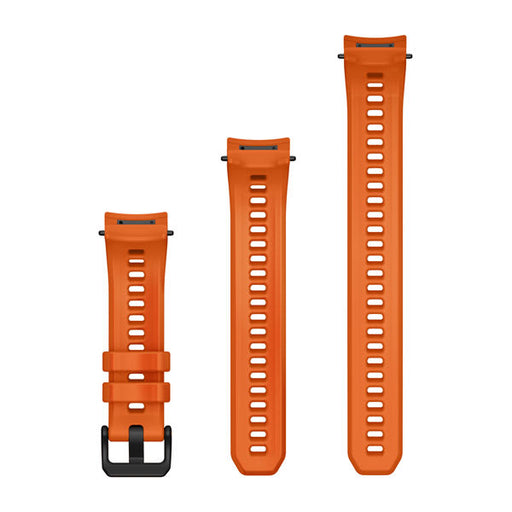 20 mm remme (Instinct® E – 40 mm), Ember Orange silikone 1