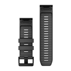 QuickFit® 26 remme, Graphite silikone