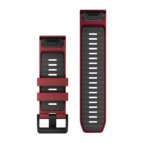 QuickFit® 26 remme, Marsala/Graphite silikone
